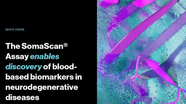 Discovery of Blood-Based Biomarkers in Neurodegenerative Diseases content piece image