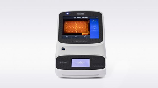Invitrogen™ E-Gel™ Power Snap Plus Electrophoresis System: Run, visualize, and image—all on one platform 