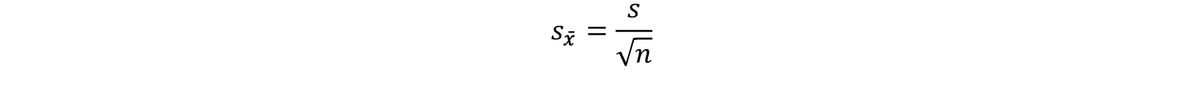 Formula to calculate the standard error. Formula to calculate the standard error.